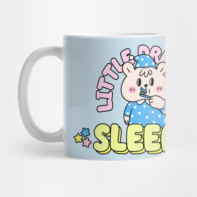 Cute Sleepy Bear by Tip Top Tee's